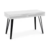 Bureau RIVIERA Blanc Mat