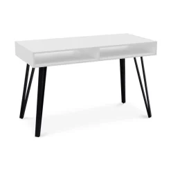 Bureau RIVIERA Blanc Mat