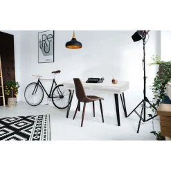 Bureau RIVIERA Blanc Mat