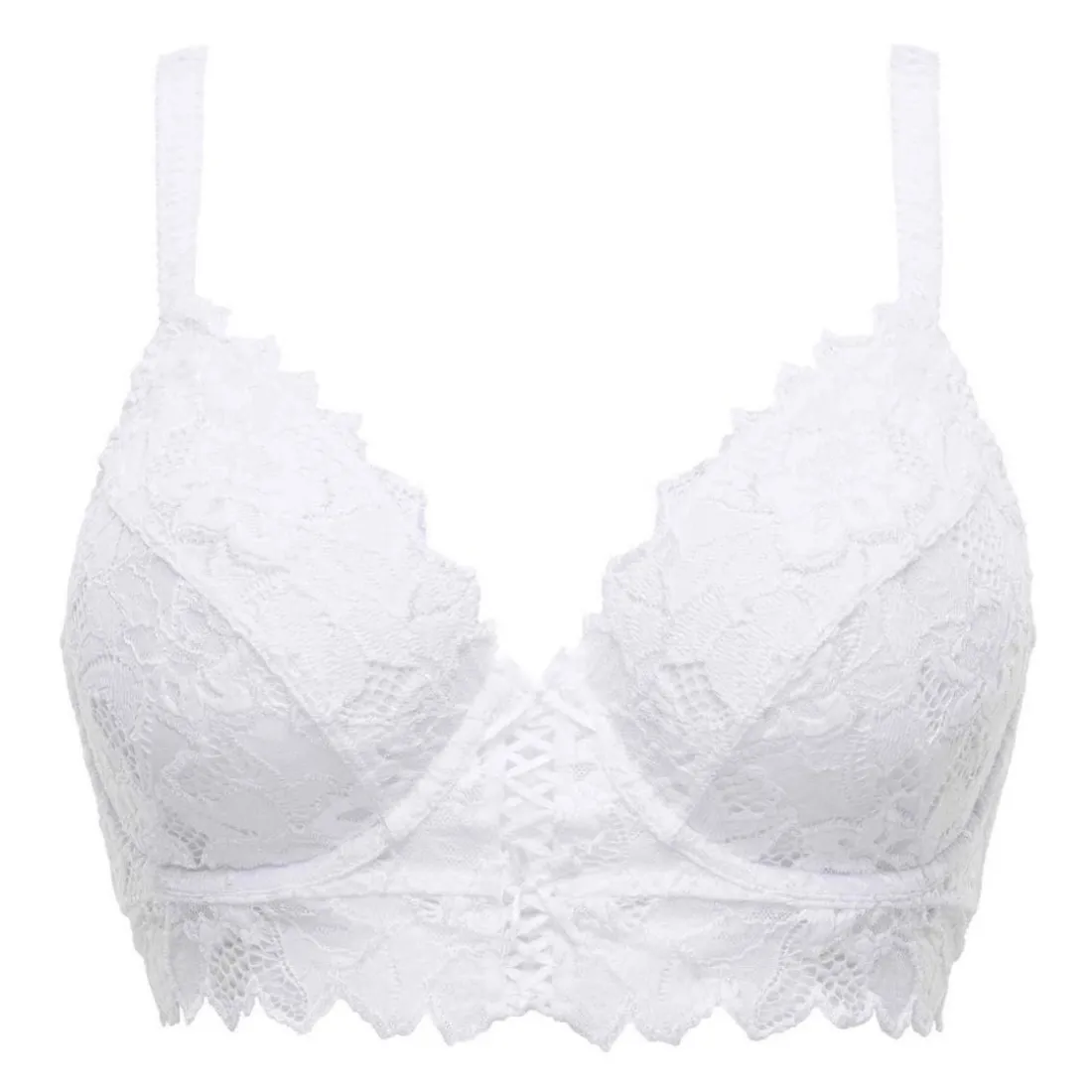 Bustier armatures blanc