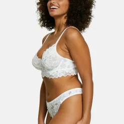 Bustier armatures blanc