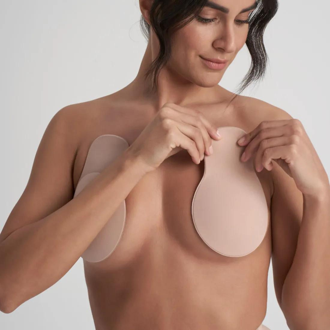 Cache tétons adhésifs remonte-seins Beige Bye Bra