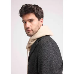 Cagoule unisexe TESSA en cachemire creme