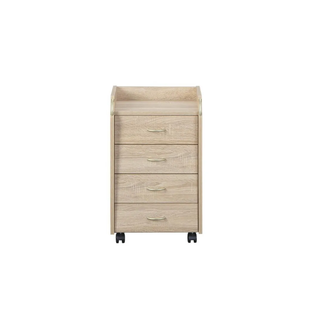 Caisson à roulettes en Bois massif