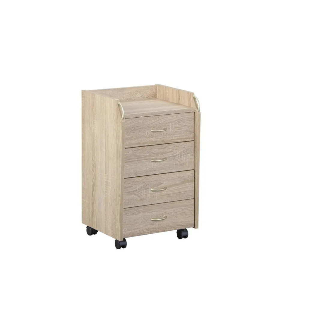 Caisson à roulettes en Bois massif