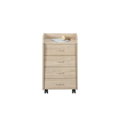 Caisson à roulettes en Bois massif