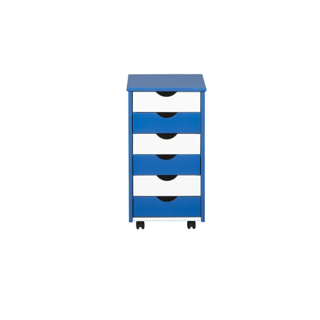 Caisson Bleu 6 tiroirs EPPO