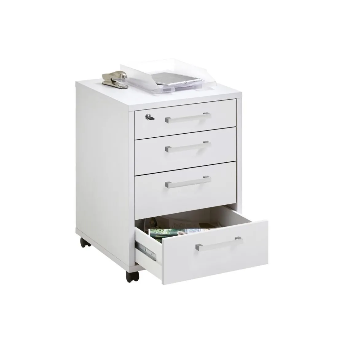 Caisson de bureau CALVIA blanc