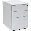 Caisson de rangement 'DALI' gris à tiroirs pour bureau