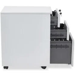 Caisson de rangement 'DALI' gris à tiroirs pour bureau