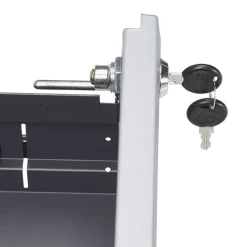 Caisson de rangement 'DALI' gris à tiroirs pour bureau