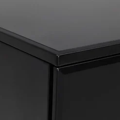 Caisson de rangement 'DALI' noir à tiroirs pour bureau