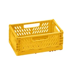 Cajolette caisse pliable jaune