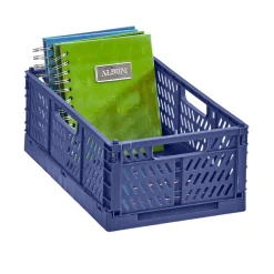Cajolette caisse pliable bleue