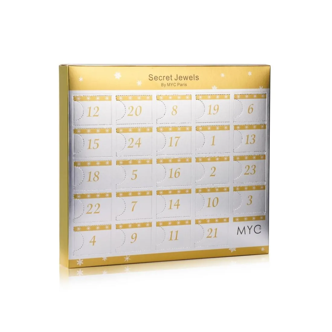 Calendrier De L'avent 24 Bijoux Femme MYC-Paris Edition Elégance - Finitions Argentées