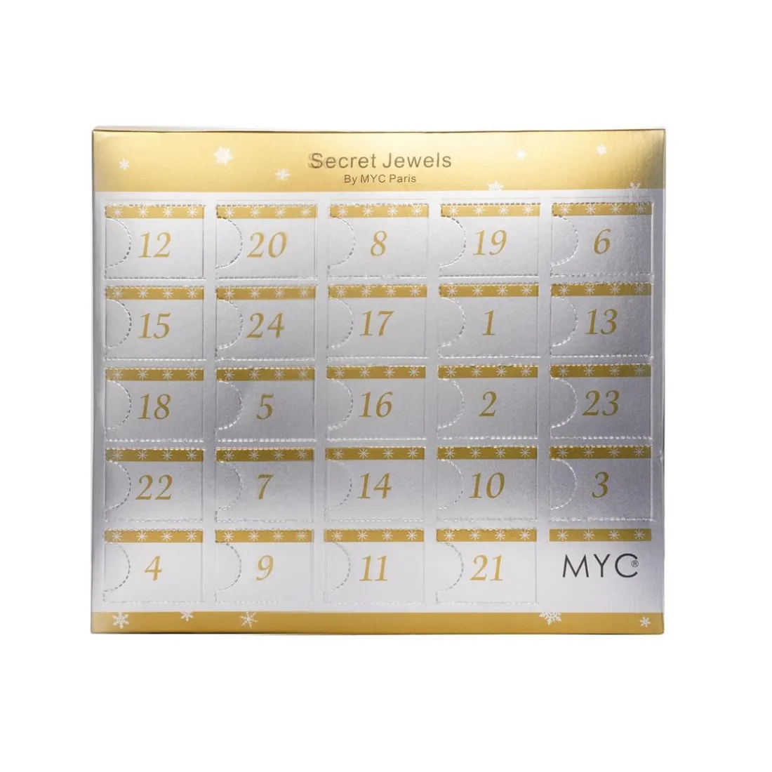 Calendrier De L'avent Bijoux Femme MYC Paris Edition Secretly - Finitions Or Rosées Et Argentées