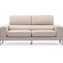 Canapé 3 Places Barth Tissu Beige BATO