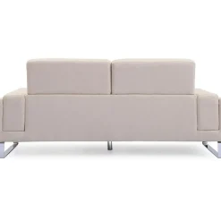 Canapé 3 Places Barth Tissu Beige BATO