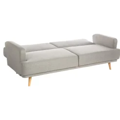 Canapé banquette 3 places Jack gris clair