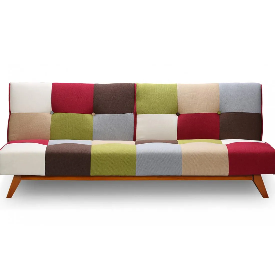 Canapé convertible clic-clac scandinave Yazu Multicolore