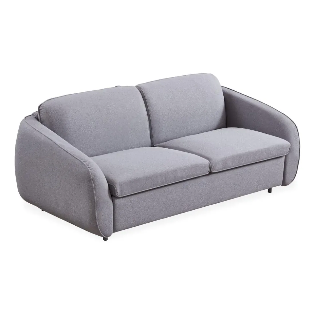 Canapé convertible express Naturali Tissu Gris clair