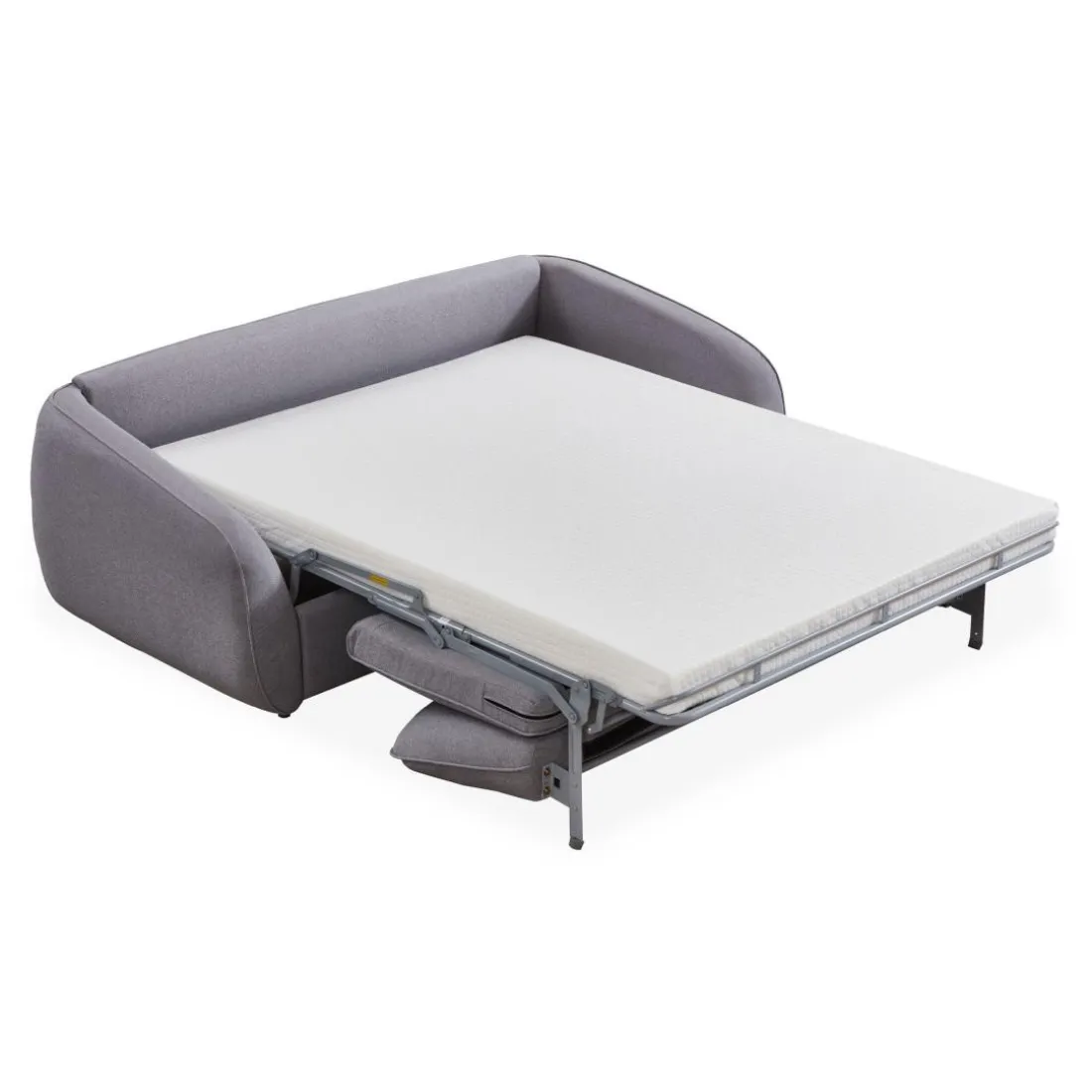 Canapé convertible express Naturali Tissu Gris clair