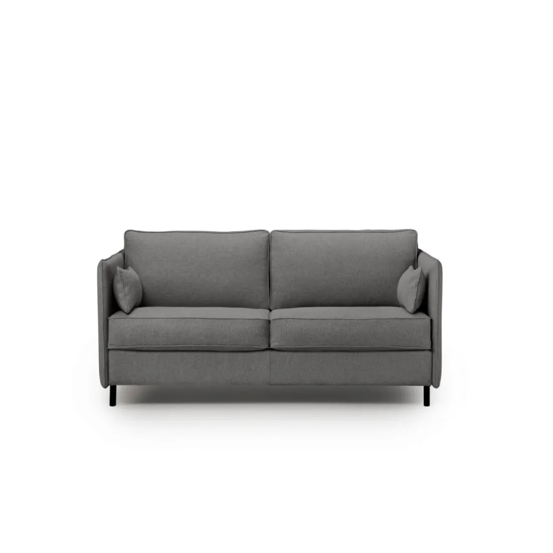 Canapé convertible express Gris anthracite 3 places ELISA