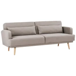 Canapé convertible Jack 3 places Beige