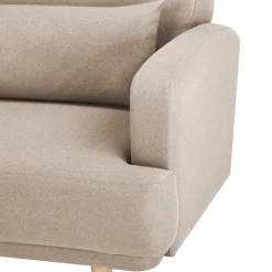 Canapé convertible Jack 3 places Beige