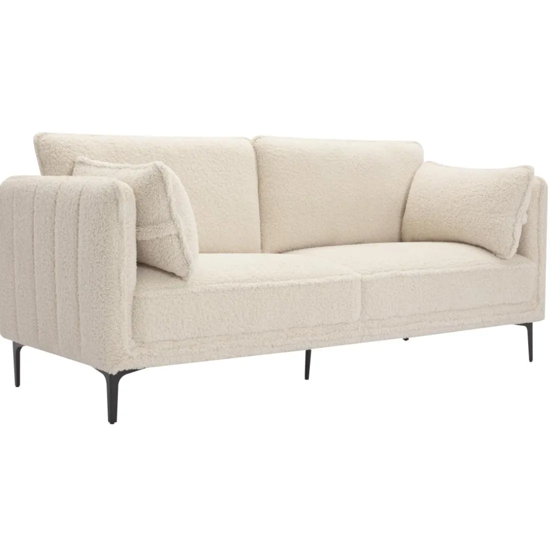 Canape 3 places en Metal blanc