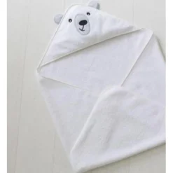 Cape de bain + ba animaux - Blanc