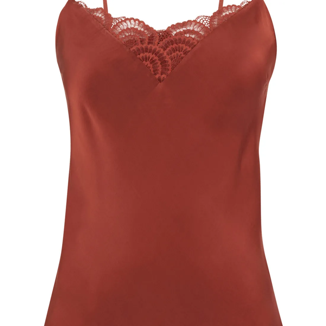 Caraco pyjama homewear - Marron en viscose