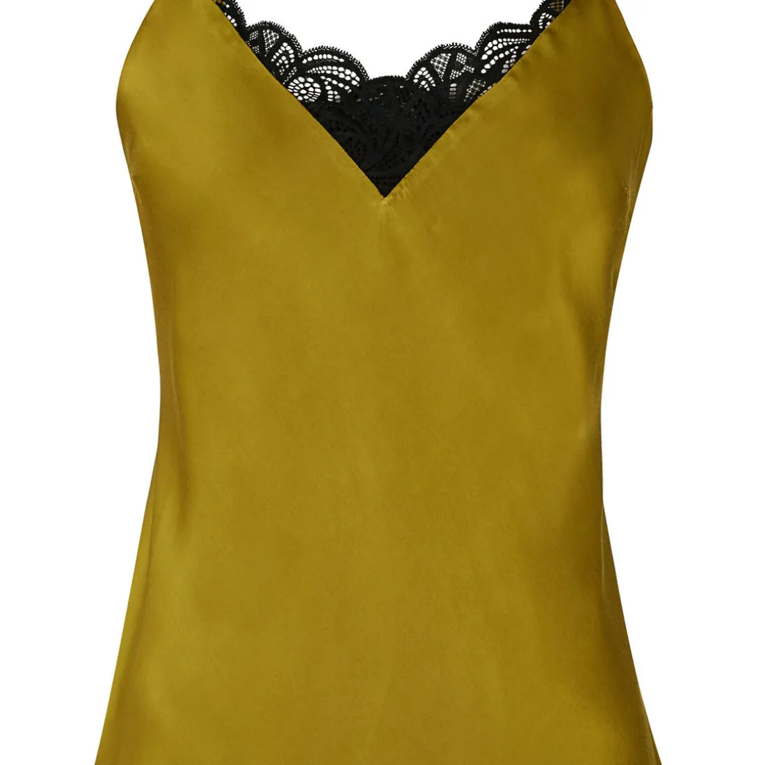 Caraco vert en viscose
