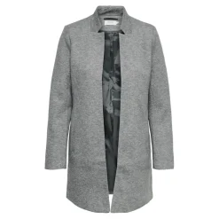 Cardigan Col italien gris