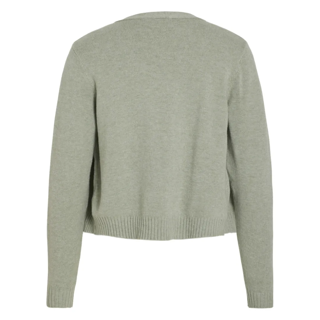 Cardigan court à maille en viscose Ril vert Mae