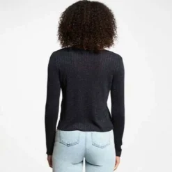 Cardigan femme noir