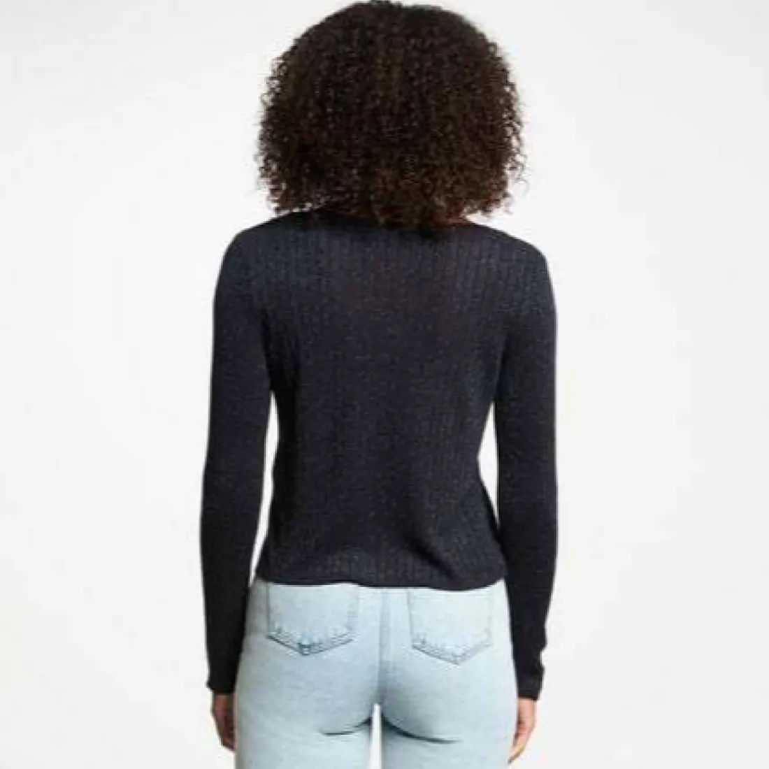 Cardigan femme noir