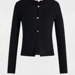 Cardigan femme noir