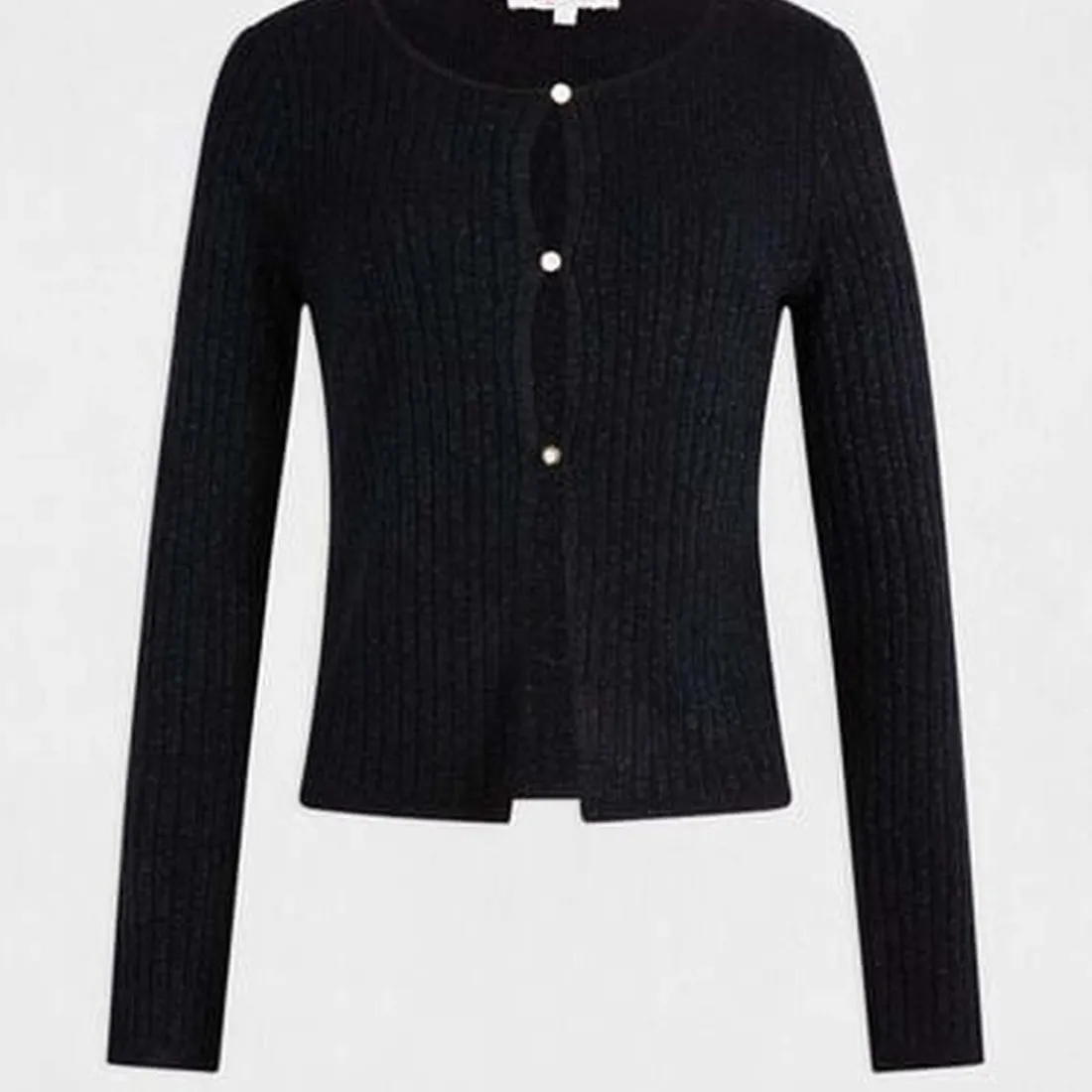 Cardigan femme noir