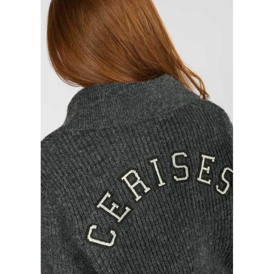Cardigan fille FORDGI gris Cate