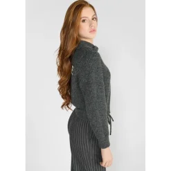 Cardigan fille FORDGI gris Cate