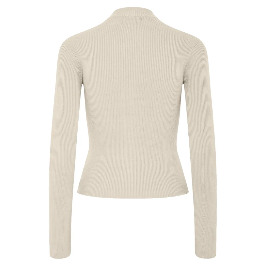 Cardigan manches longues Crista marron en viscose Esme