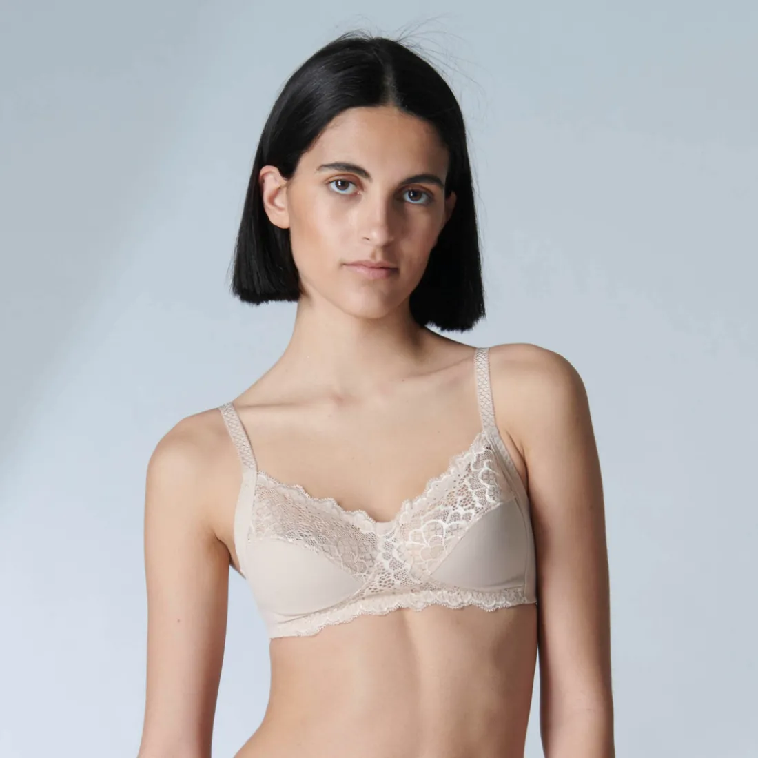 CARESSE Soutien-gorge sans-armatures structuré - Peau Rosée