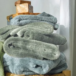 Carré de toilette Kaki 30 x 30 cm