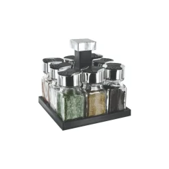 Carrousel Carre 8 pots couvercle plastique HALLIE