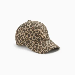 Casquette clem leopard leopard en tissu
