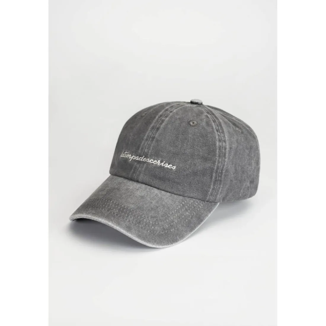 Casquette MEZIANE noir en coton Gaia