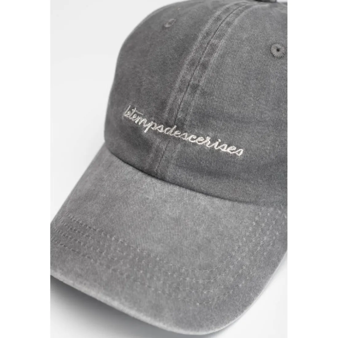 Casquette MEZIANE noir en coton Gaia