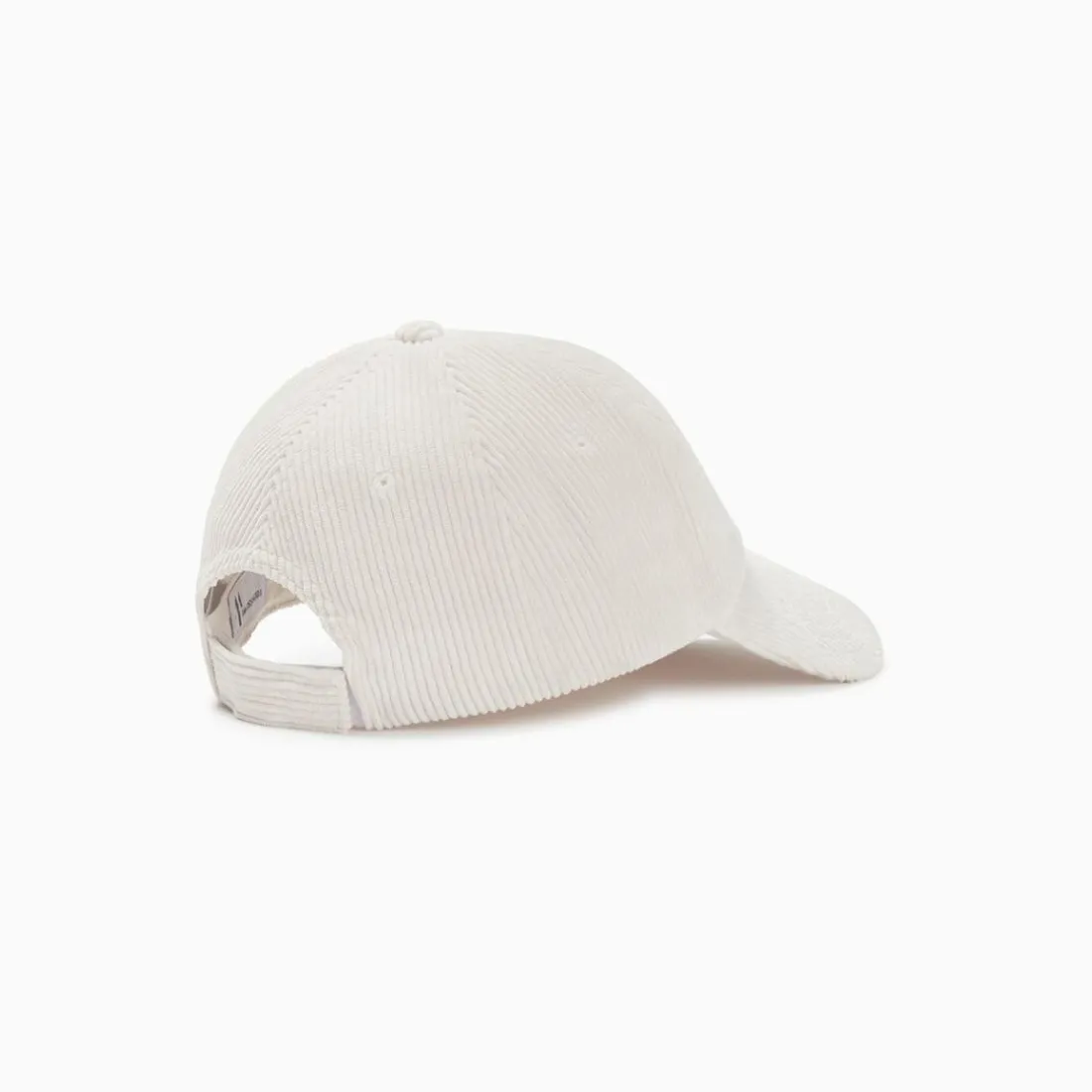 Casquette velours cotele beige beige en tissu