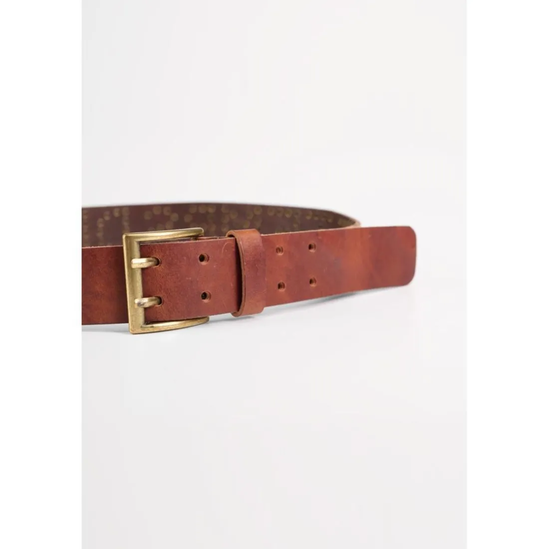 Ceinture CLASSIC marron en cuir Pax